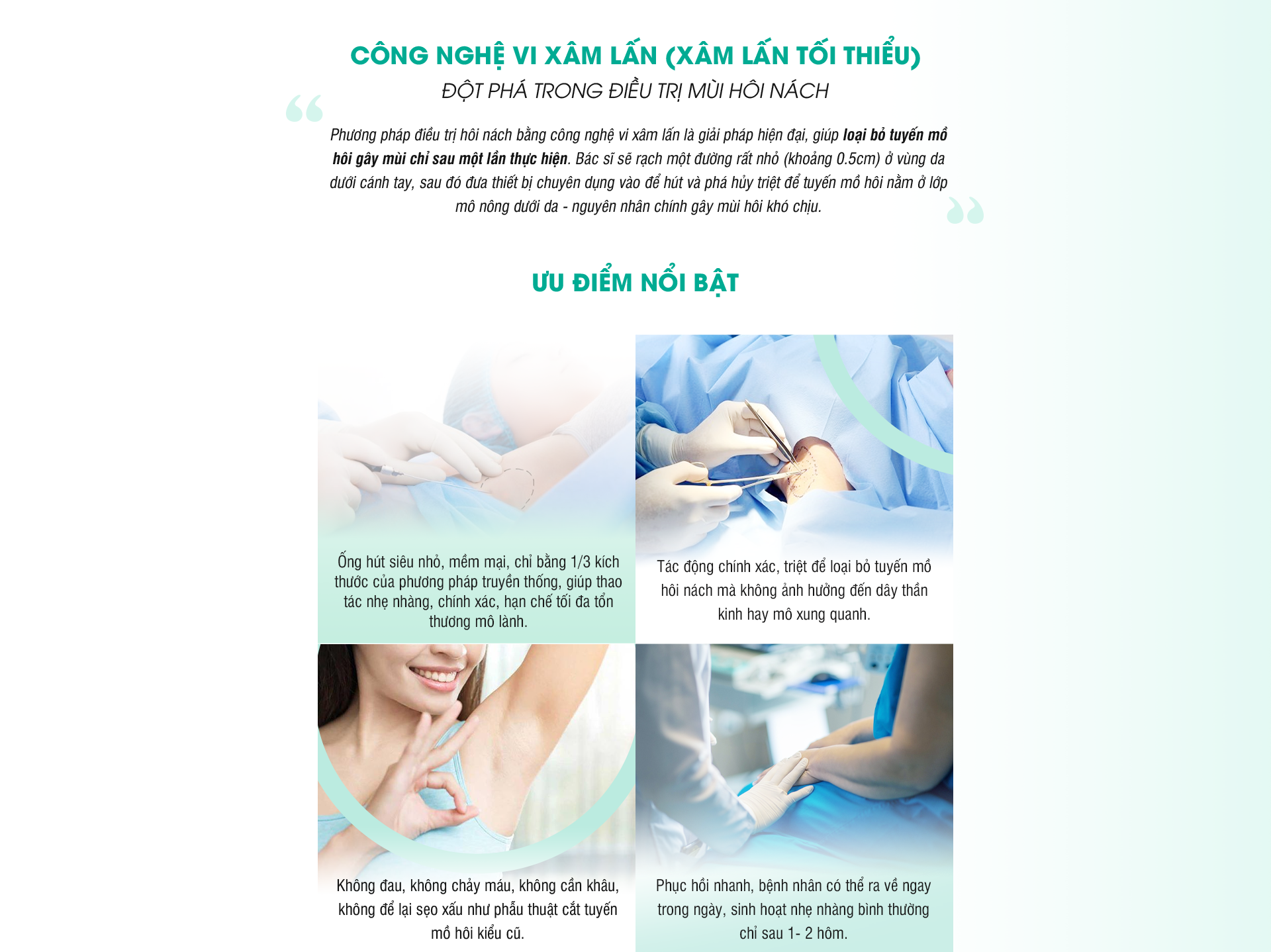 Ưu Đãi Bệnh Hôi Nách